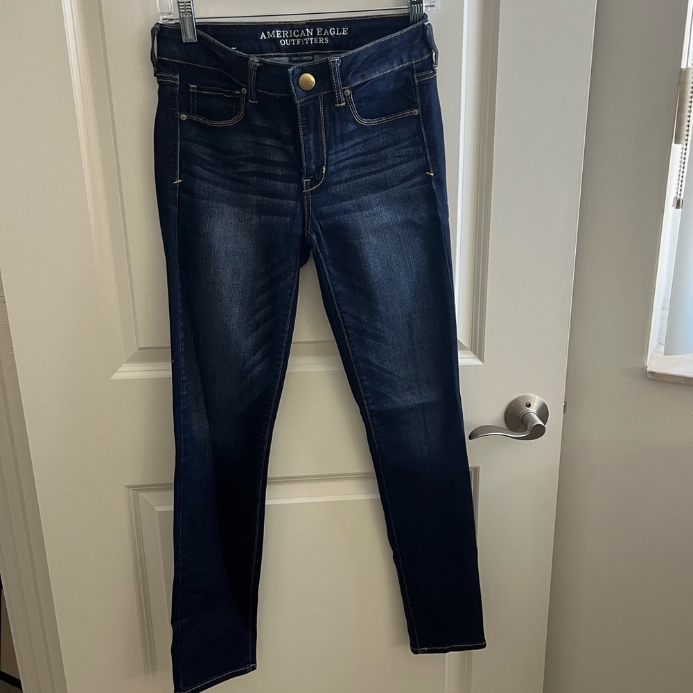 🌴American Eagle Skinny Jeans Size 4 Regular